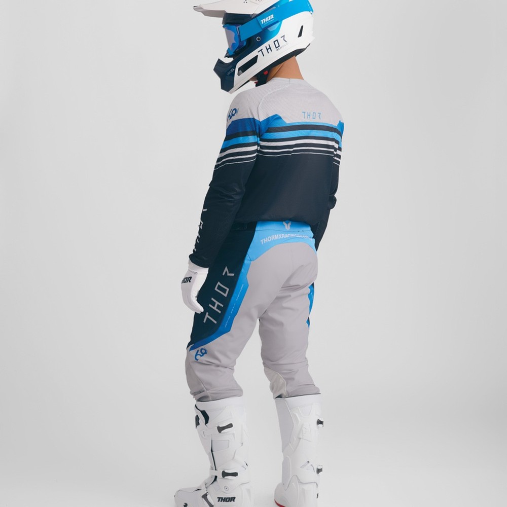 Thor Launchmode Vented Raptor Jersey - Midnight/Grey