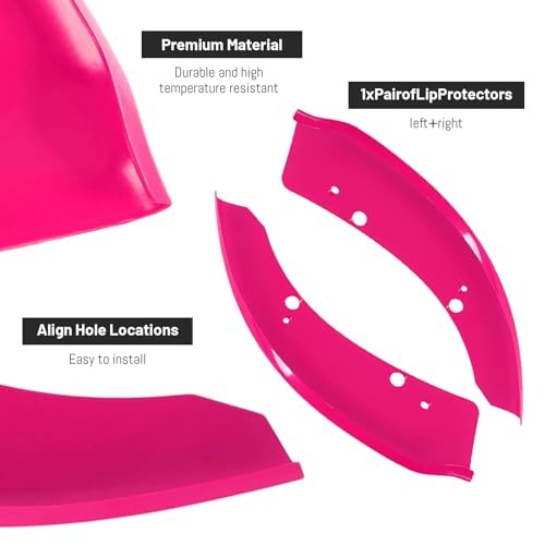 Front Bumper Lip Splitter Protector Compatible with Dodge Charger Pink