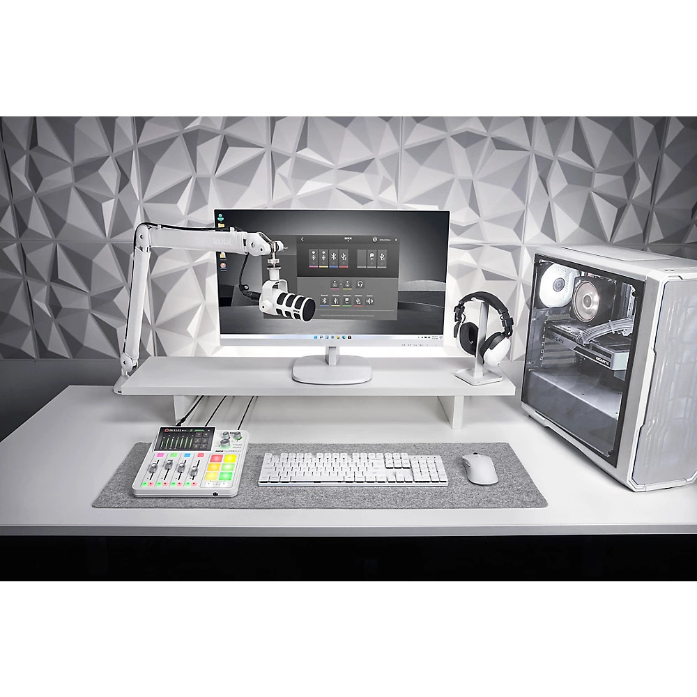 RODE RodeCaster Duo Streaming Mixer - White