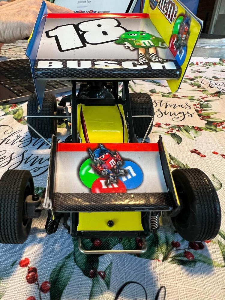 1RC SPRINT WRAP M & M KYLE BUSCH 1X 18 SCALE