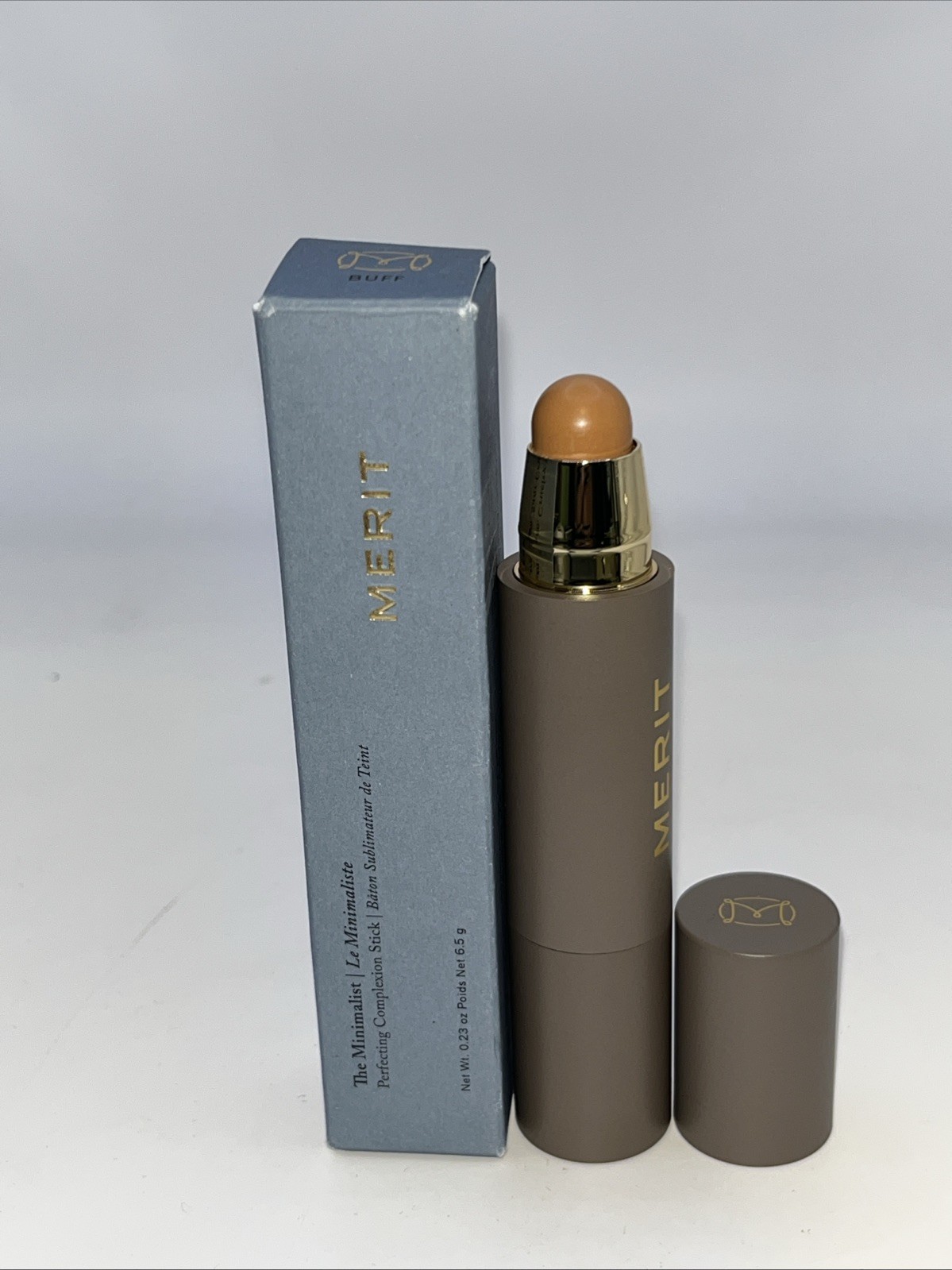 MERIT The Minimalist Perfecting Complexion Foundation & Concealer BUFF - 0.23oz