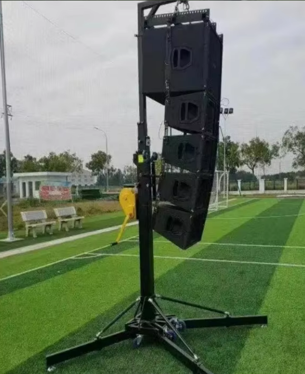 Crank Stand 2-6M Adjustable Height Lifter Line Array Lifting Tower Sound Speaker