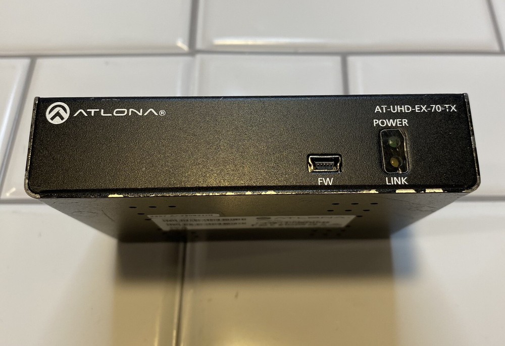 ATLONA AT-UHD-EX-70-TX Receiver Unit Only- Untested
