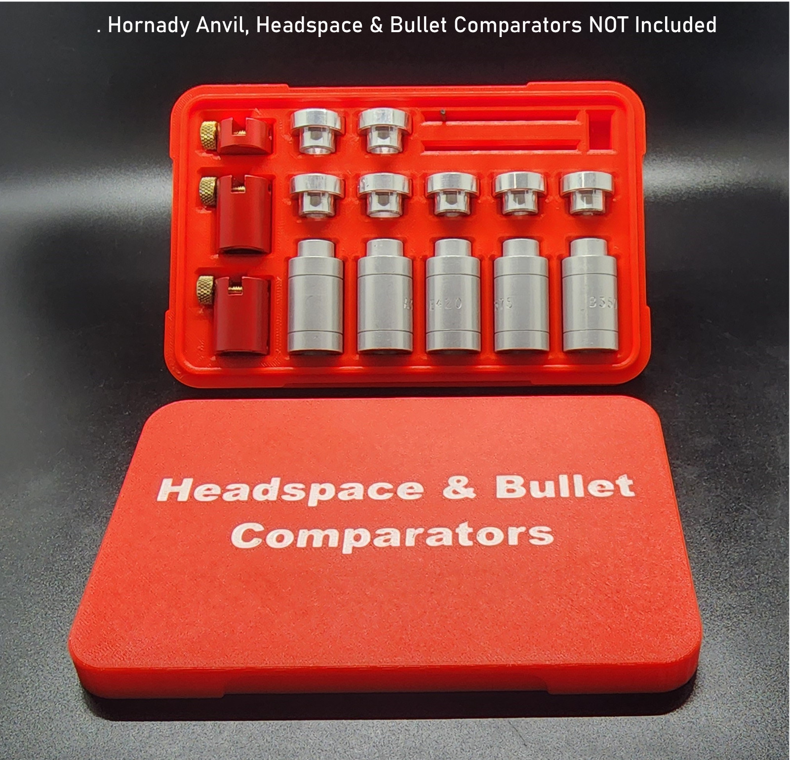 Hornady Bullet Headspace Anvil Comparator Storage Case Small
