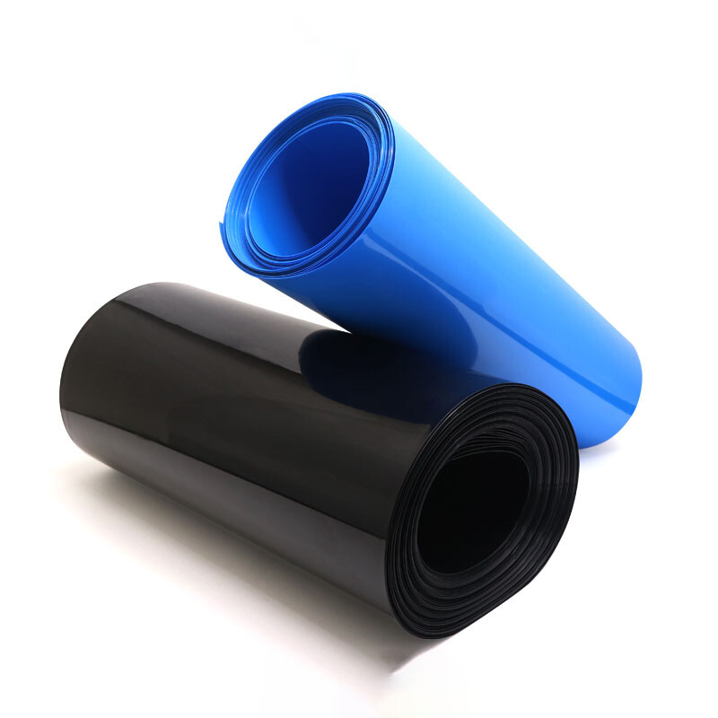 258mm-625mm PVC Heat Shrink Tubing Electronic Battery Wrap Package Various Color