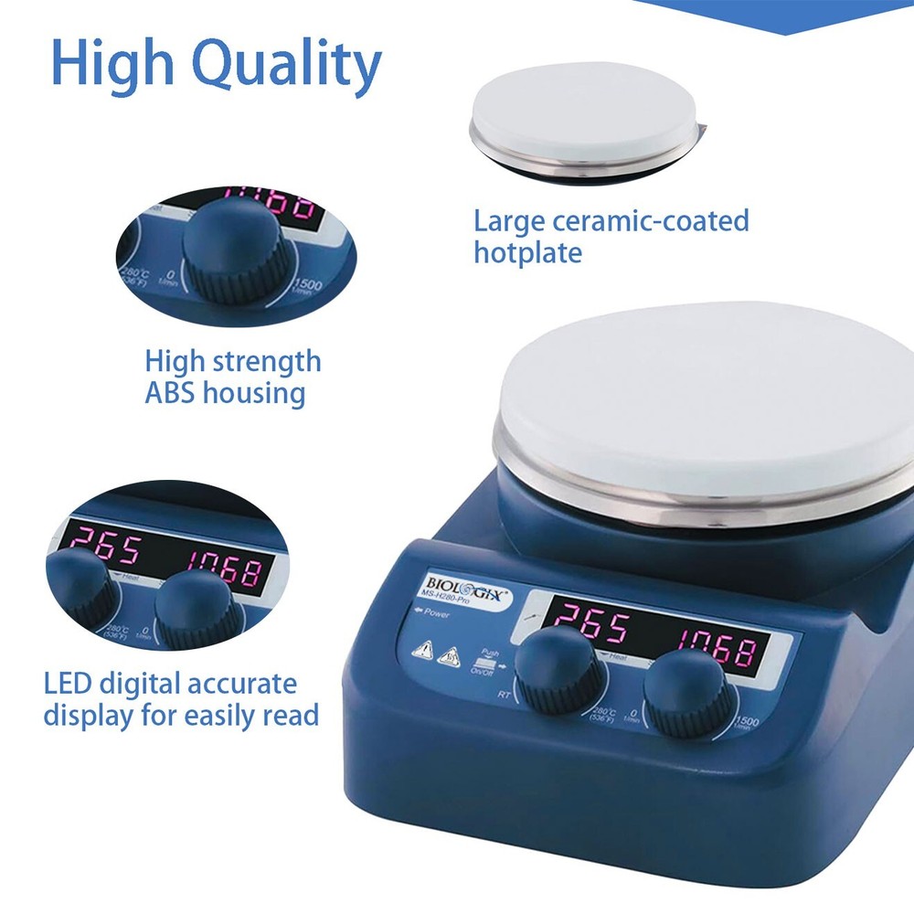 Biologix Digital Magnetic Stirrer Hotplate,