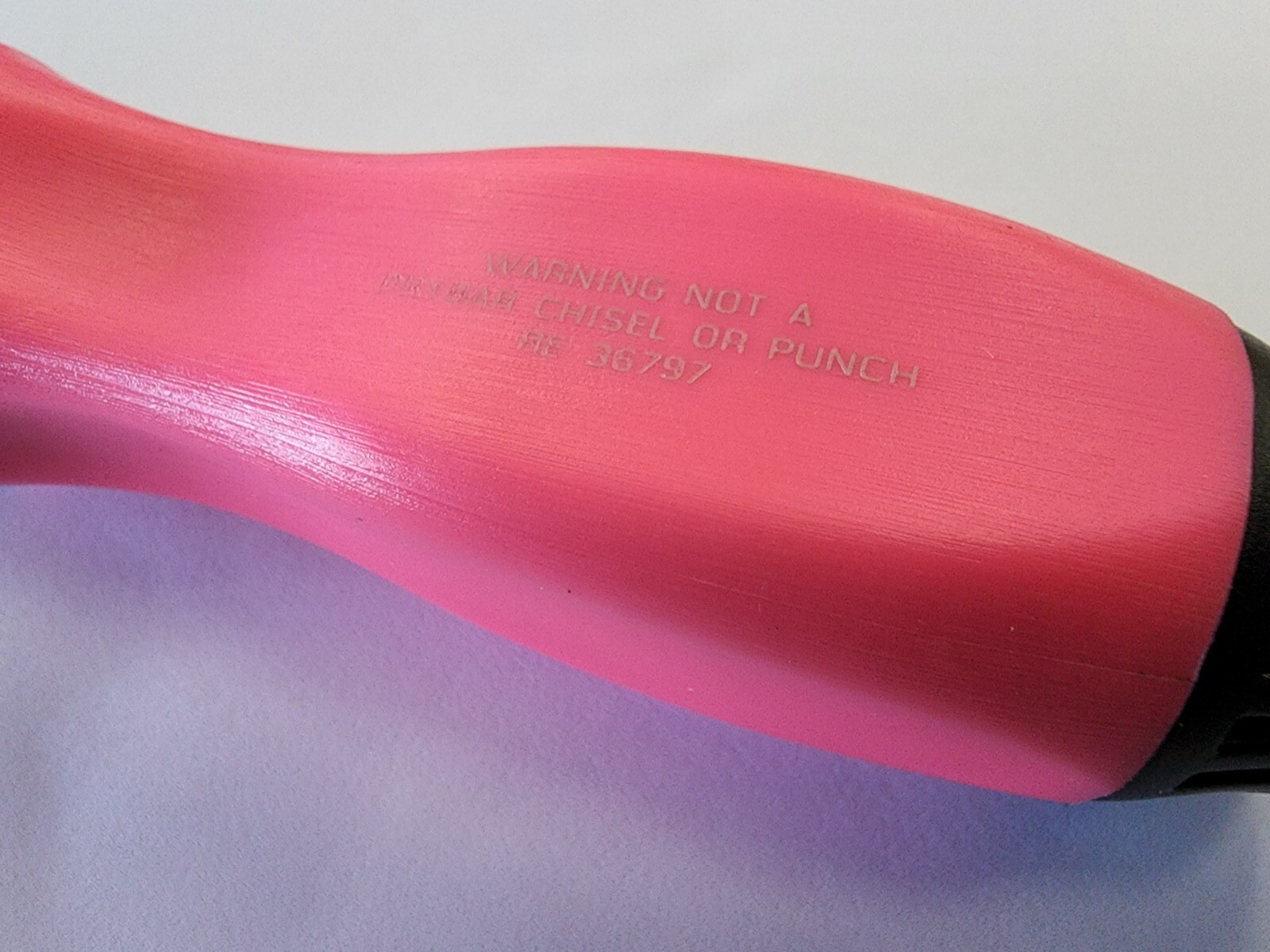 Snap-on Tools RARE PINK & BLACK Ratcheting Screwdriver w/black shank SSDMR4B