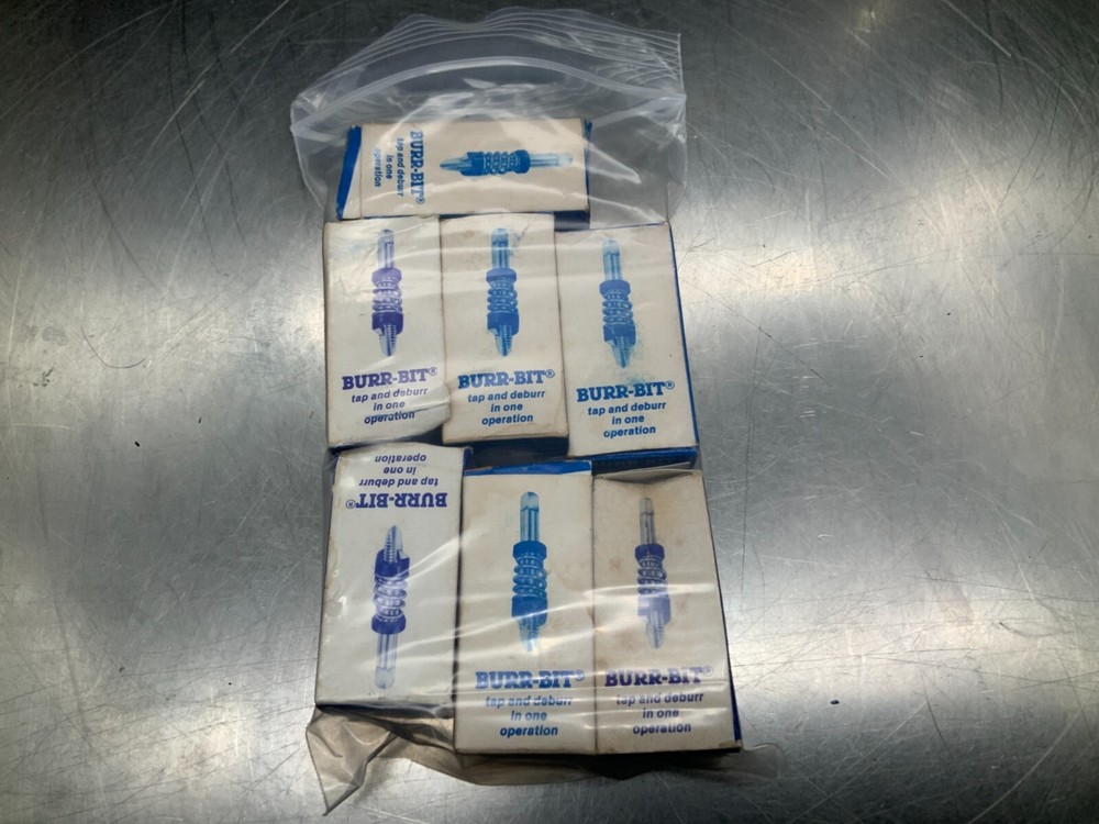 (7) Burr-Bit Tap and Deburr Bit, 1/2"