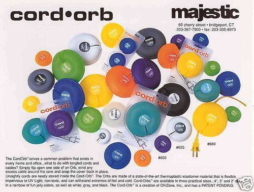 CORD ORB - 2" - SET OF 2