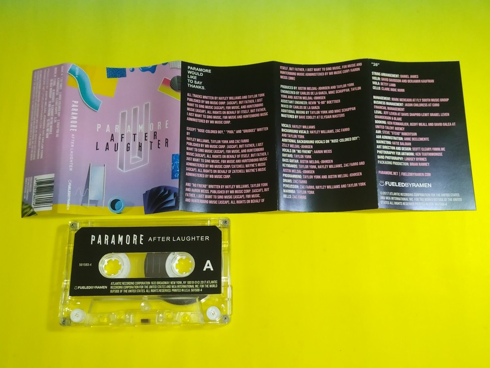 PARAMORE Cassette tapes