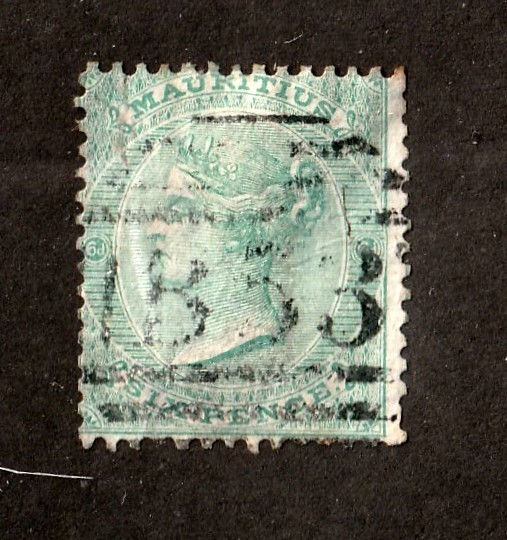 Mauritius     37       used      wmk. 1