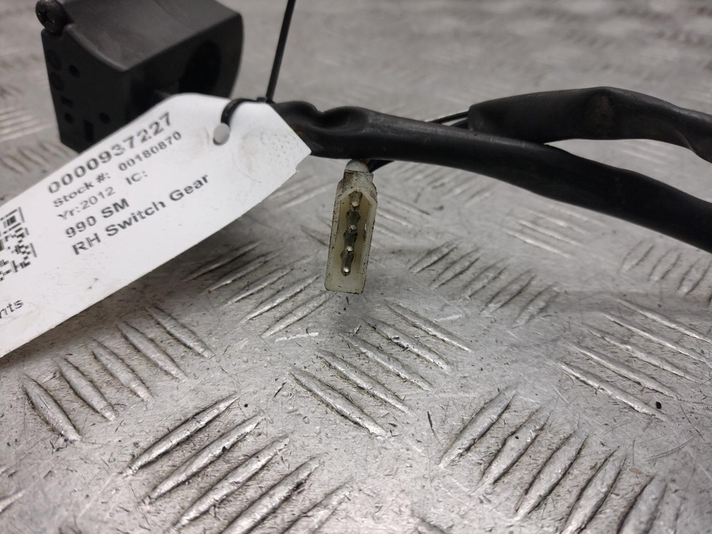 2012 KTM 990 SM R RIGHT SWITCH GEAR