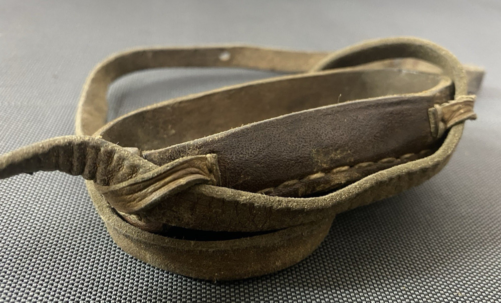 Strap and dust cover for binoculars, USSR
