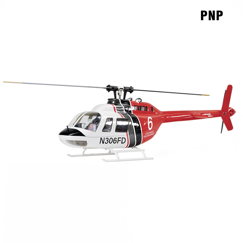 FLY WING Bell 206 V3 6CH 3D GPS Auto-Return Hovering RC RTF Helicopters US Plug