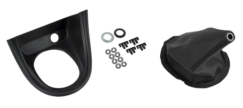 1994-1998 Mustang Black Shifter Trim Bezel & Shift Boot