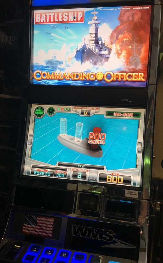 WMS SLOT MACHINE BB2 SOFTW/ BATTLESHIP WAP / CONTROLLER NEEDED /NO DONGLE NEEDED