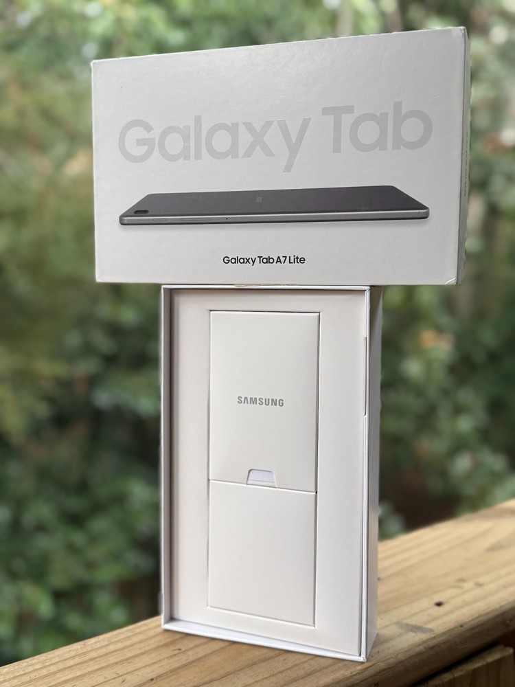 Samsung Galaxy Tab A7 Lite 8.7 " Empty BOX ONLY! Does Not Include Tab