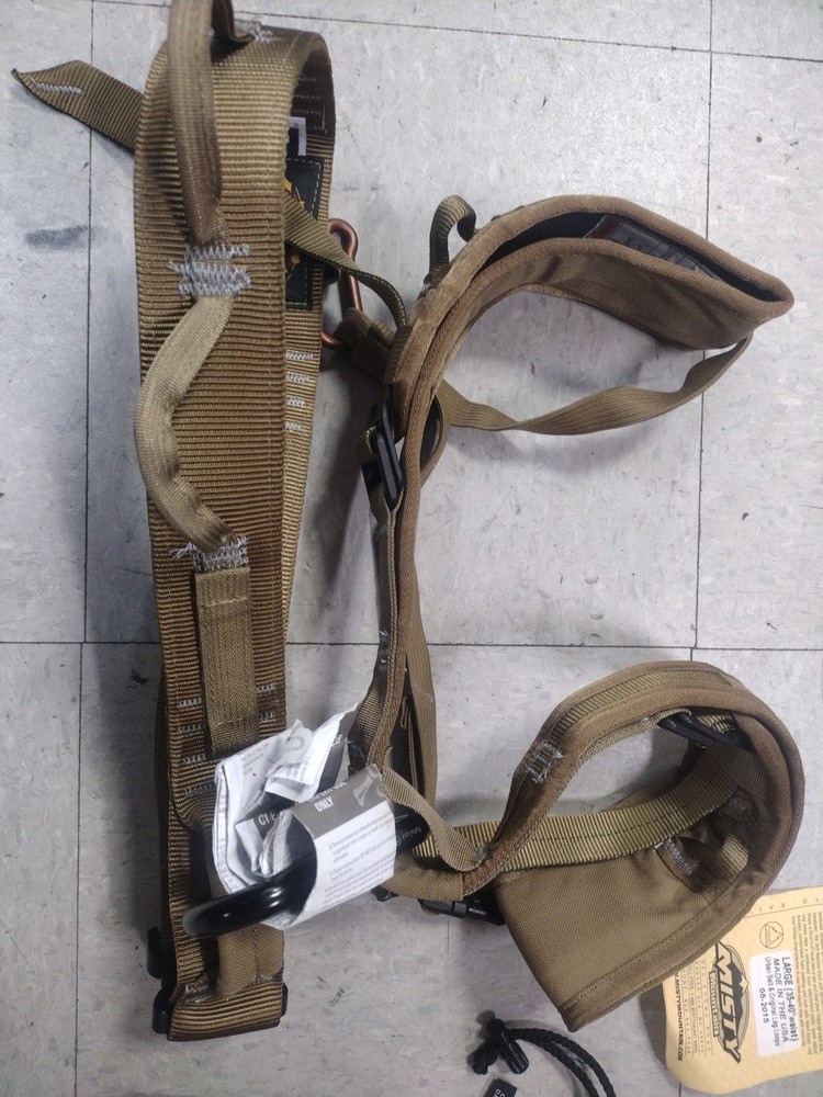 Misty Mountain Operator Belt And Leg Loops Coyote Large