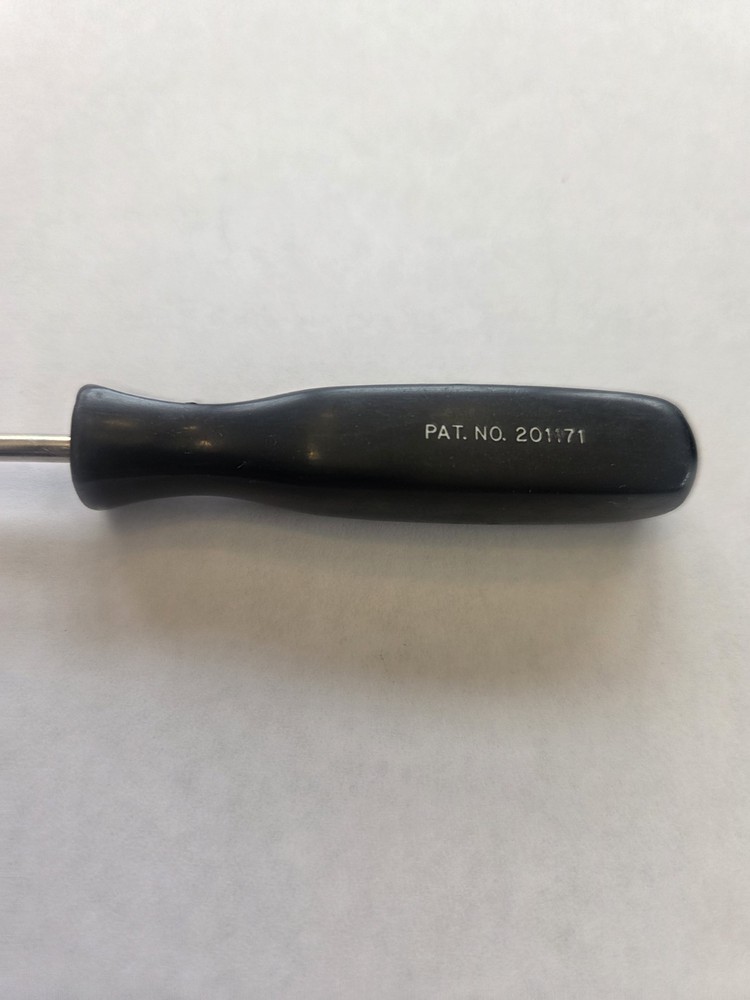 Vintage Snap On Tools SPP46 Black Hard Handle Pocket Screwdriver