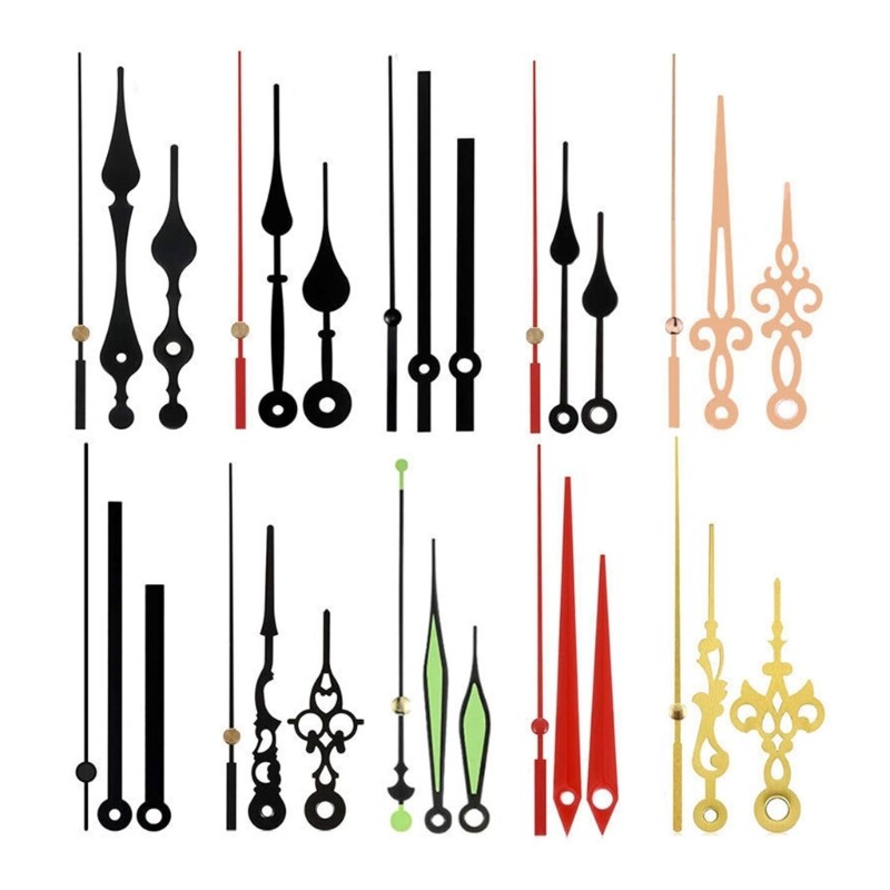 Different DIY Clock Hands Replacement Essential for 25-40cm Clock Repair Parts