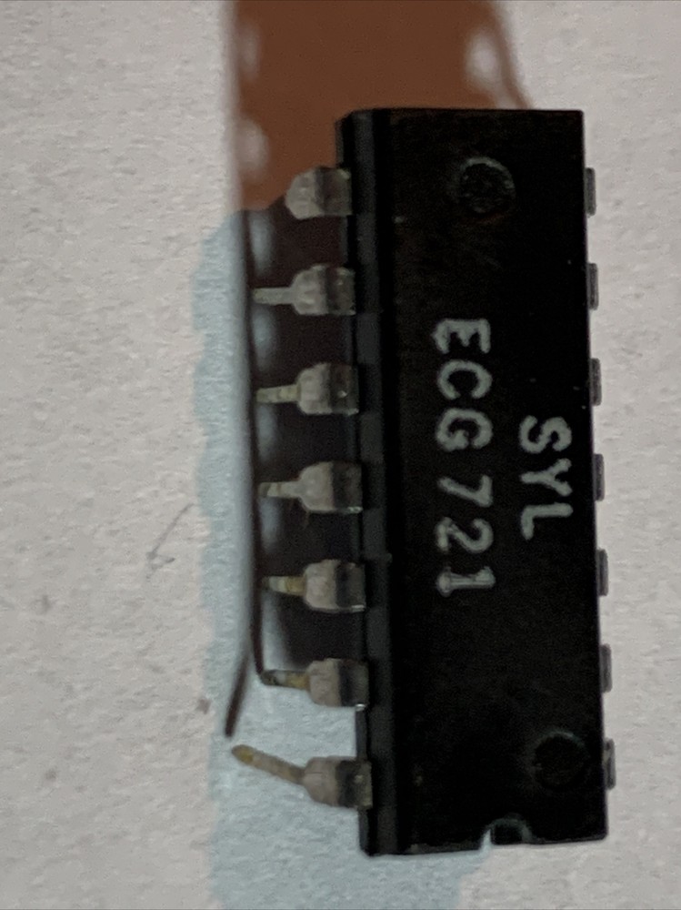 ECG721 INTEGRATED CIRCUIT SYLVANIA