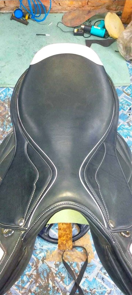 Leather Jumping/Close contact, Monolap Changeable Gullets Saddle