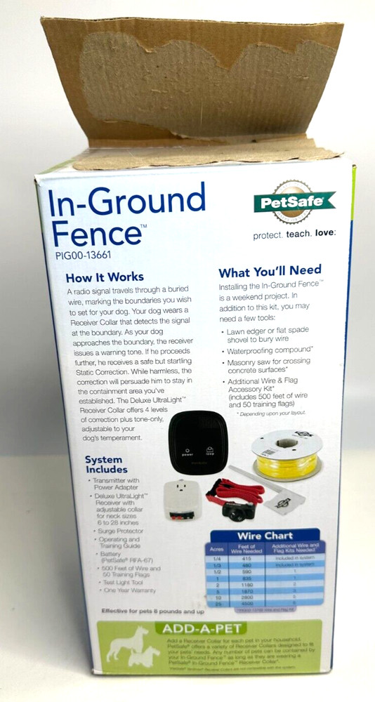 Petsafe PIG00-13661 In-Ground Fence System