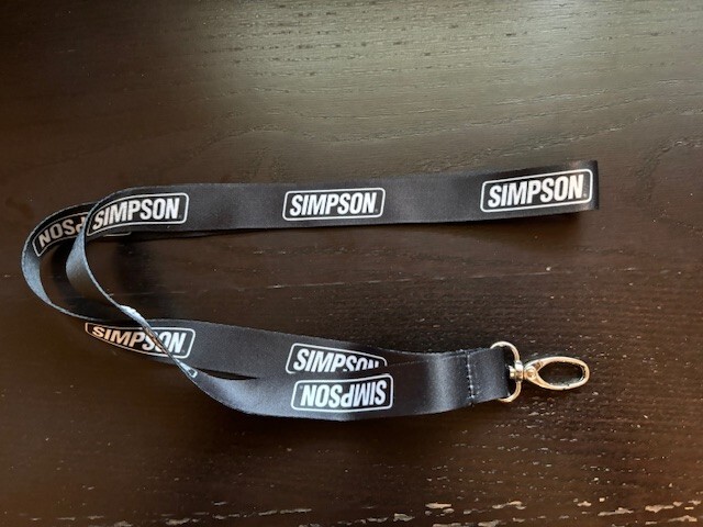 Simpson Helmets & Racing Products Lanyard 18"