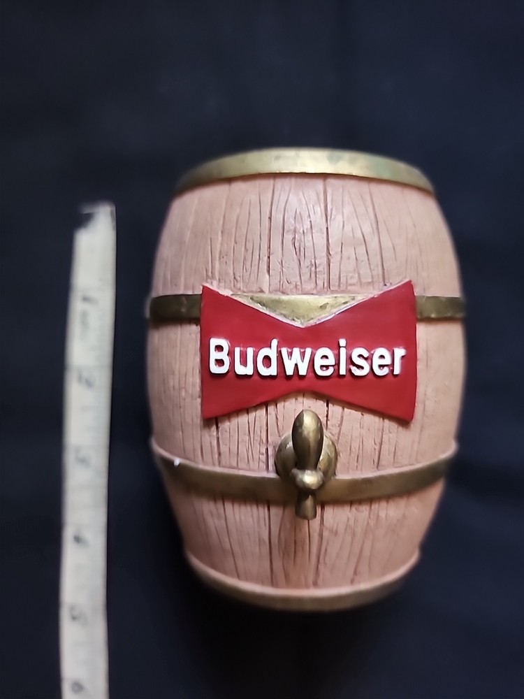 Ceramic Budweiser Tap Barrel