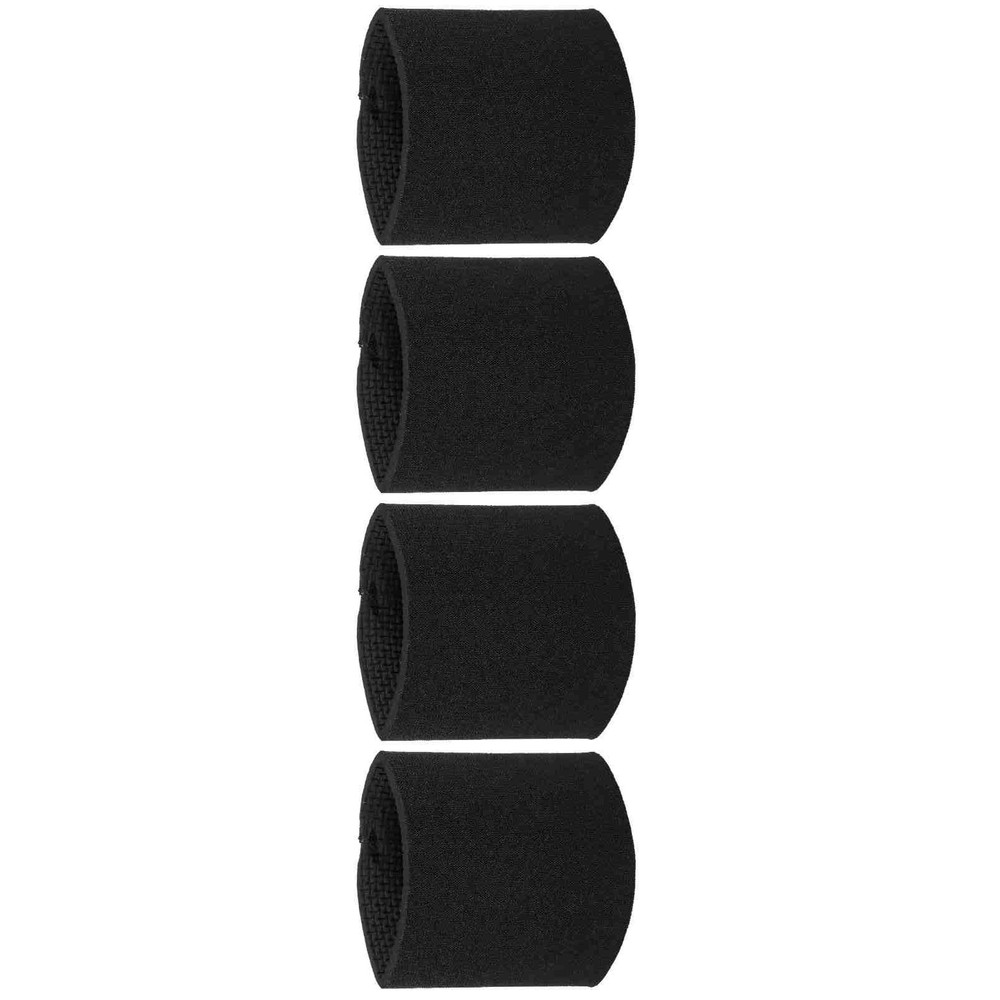 4PCS Anti-Static Round Door Handle Silicone Sleeve Covers Knob Protector