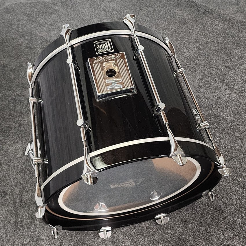 Used Sonor HiLite 4pc Drum Set Black - Good