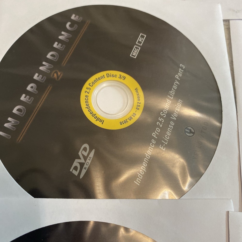 Independence Pro Music Software Library - Read Description