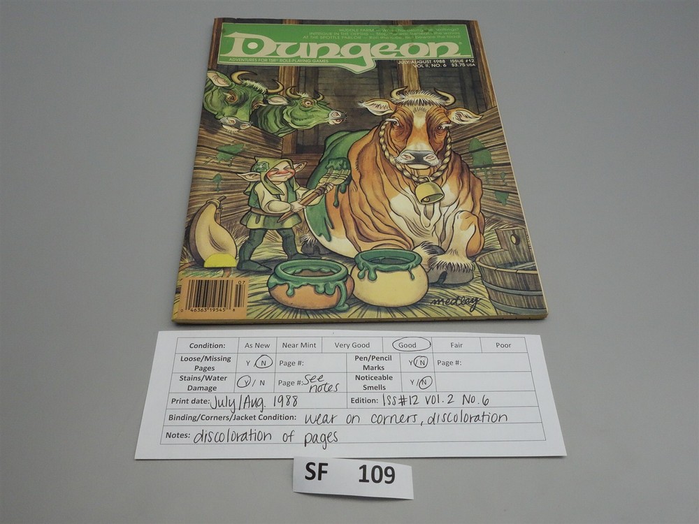 Dungeon Magazine: Issue # 12 (TSR)