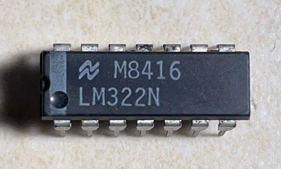 National LM322N Precision Timer - NOS
