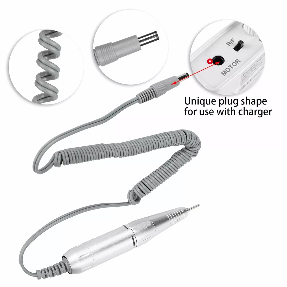 Electric Nail Drill Machine Handle Handpiece Replacement Pen Manicure
