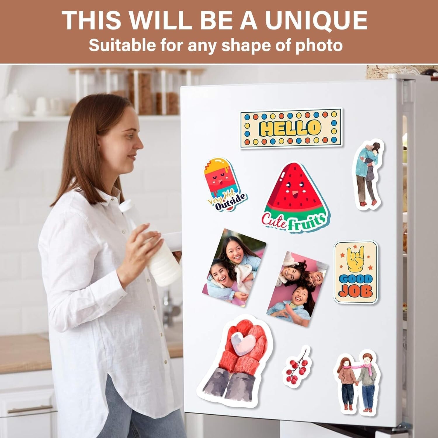 New Magnetic Adhesive Sheets - Self-Adhesive Magnetic Paper Magnet Sheet, 10PSC