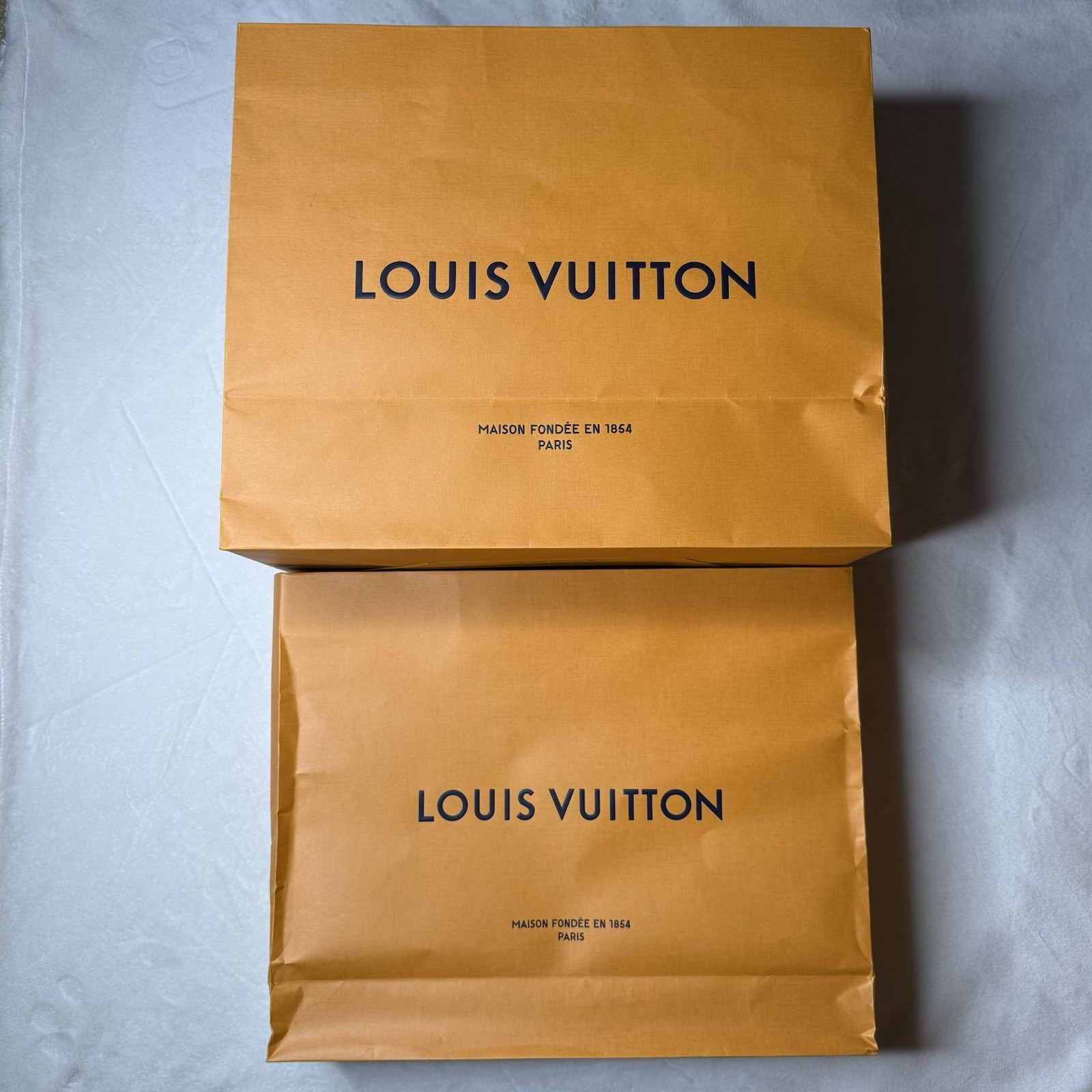 Authentic Louis Vuitton Empty Boxes 18.5”x14”x3 Gift Box & Shoe Box With Bags