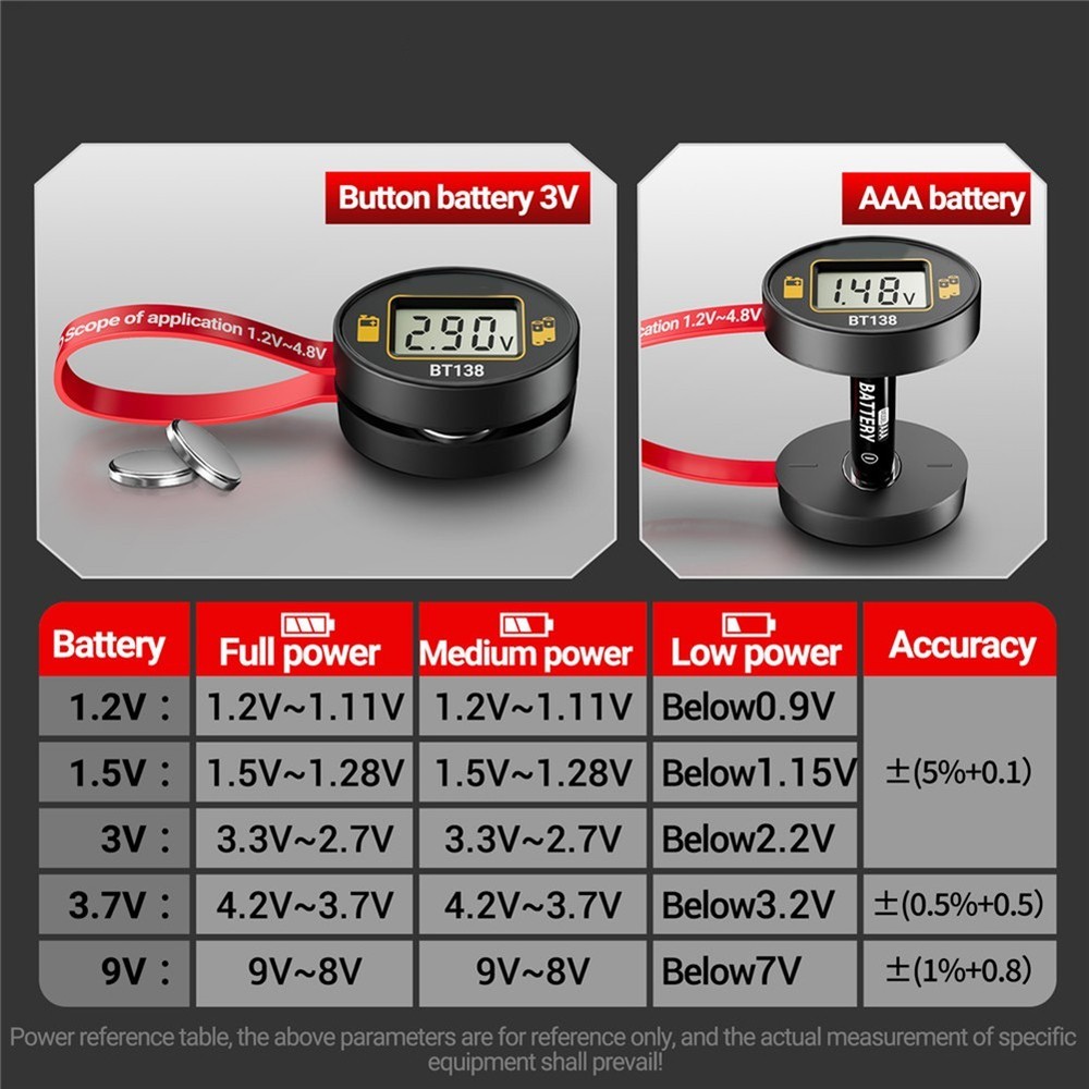 Efficient Battery Tester with Magnetic Suction for Accurate Measurement
