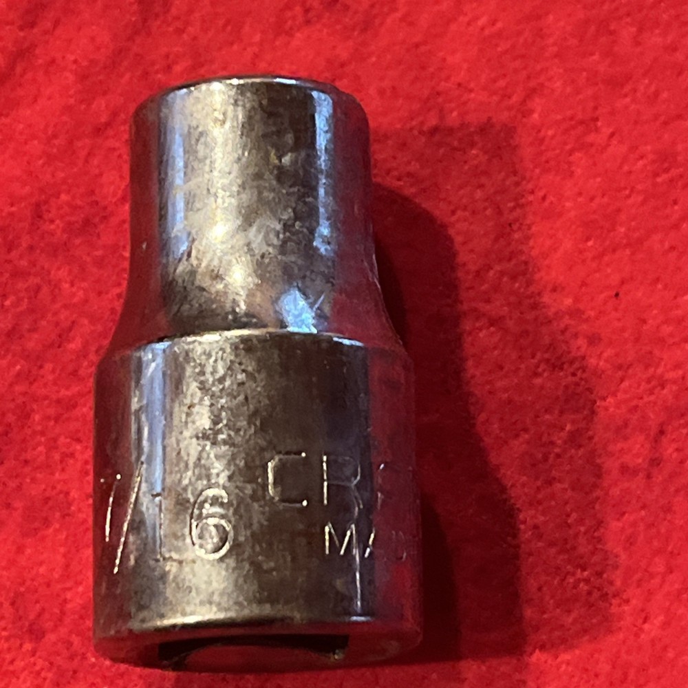 CRAFTSMAN -G- 47501 (reverse) SOCKET 7/16", 1/2” DRIVE, 12 PT (k36)