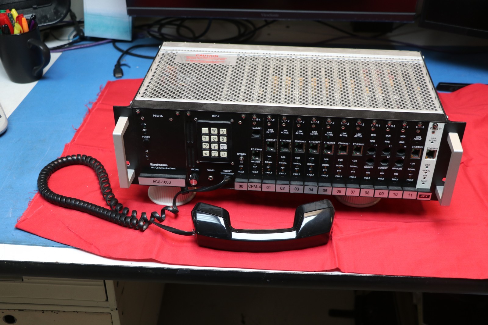 Raytheon / JPS Communications: ACU-1000 Modular Interconnect System, working