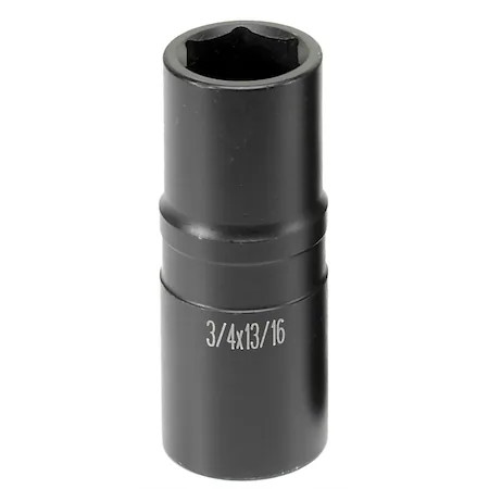 GREY PNEUMATIC 2346D 1/2" Drive, 3/4; 13/16 Size, SAE Socket, 6 Points, Univ
