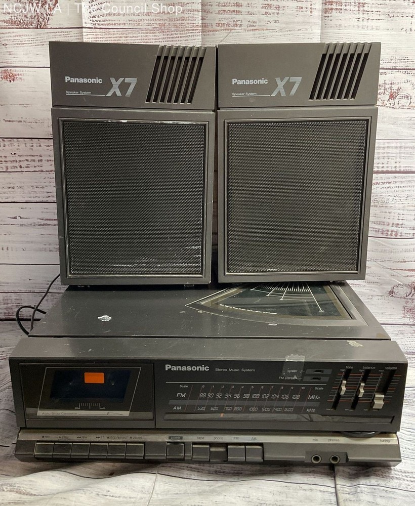 Panasonic SG-X7 Sound System & Speakers Black