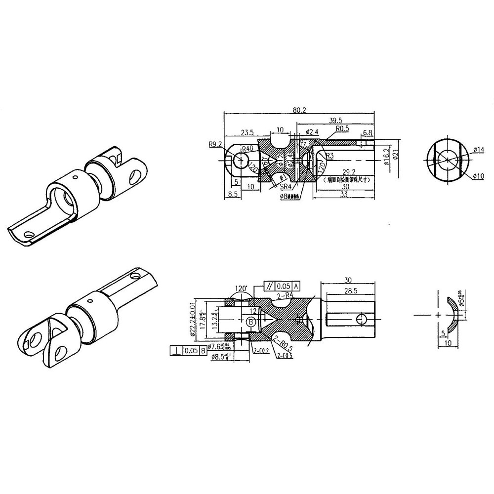 SBF FORD SMALL BLOCK ALL V8 PRO RACER SOLID ROLLER LIFTERS WITH VERTICAL BAR
