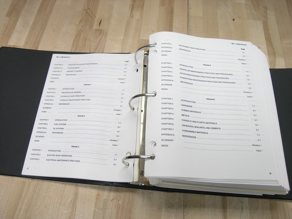 Technical Manual General Aircraft Maintenance 6 Volume