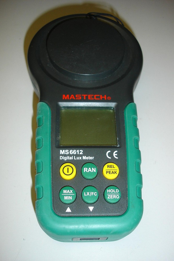 Mastech Digital Lux Meter - Model MS 6612
