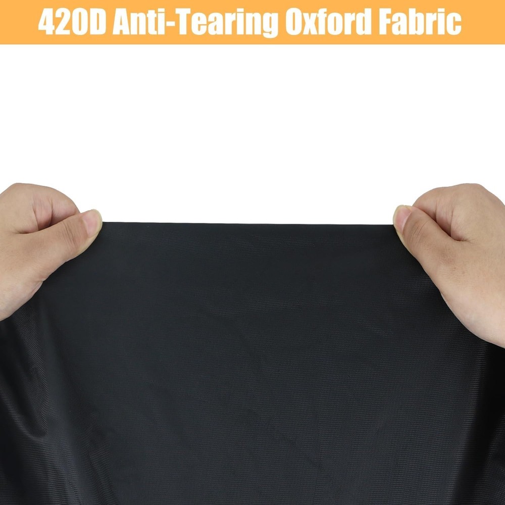 Stretchable 55 Gallon Drum Cover with Secure Drawstring - Ideal for Rain Barrels