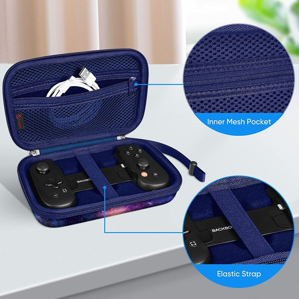 Carry Case for Backbone One Mobile Gaming Controller Hard Shell Protective Cover