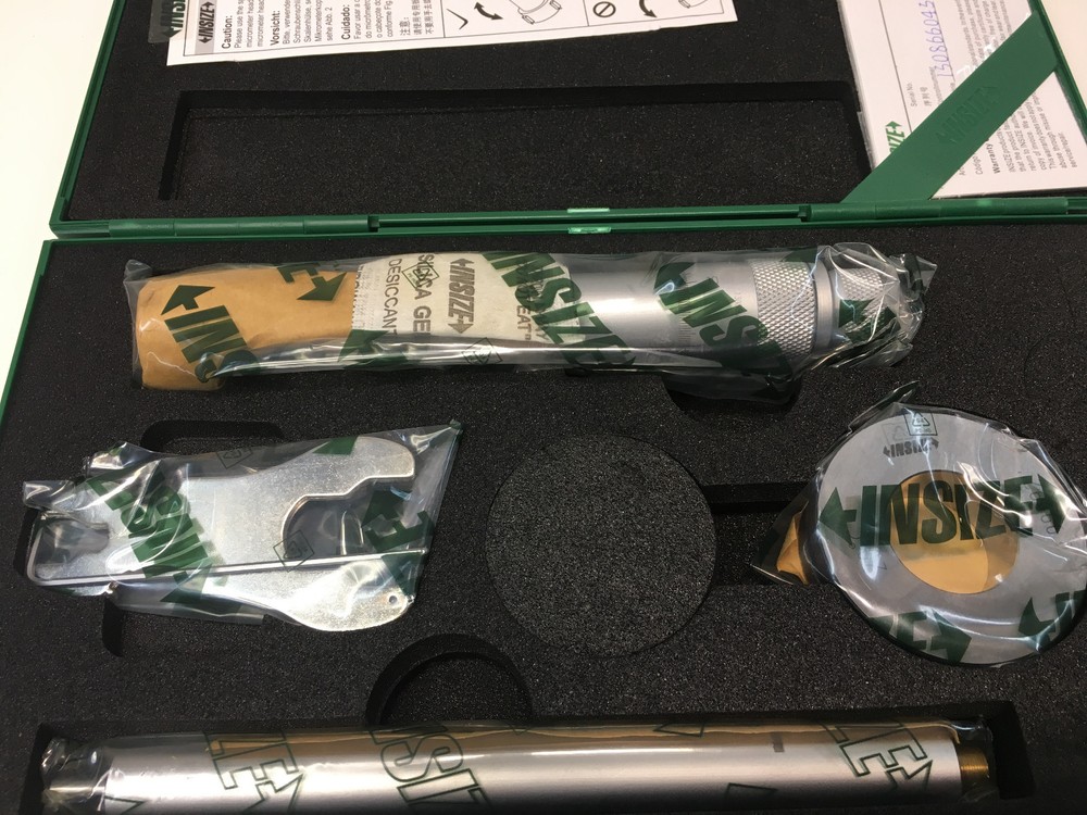 INSIZE 3227-E112 Three Points Internal Micrometer, 0.0002" Graduation, 1" - 1.2"
