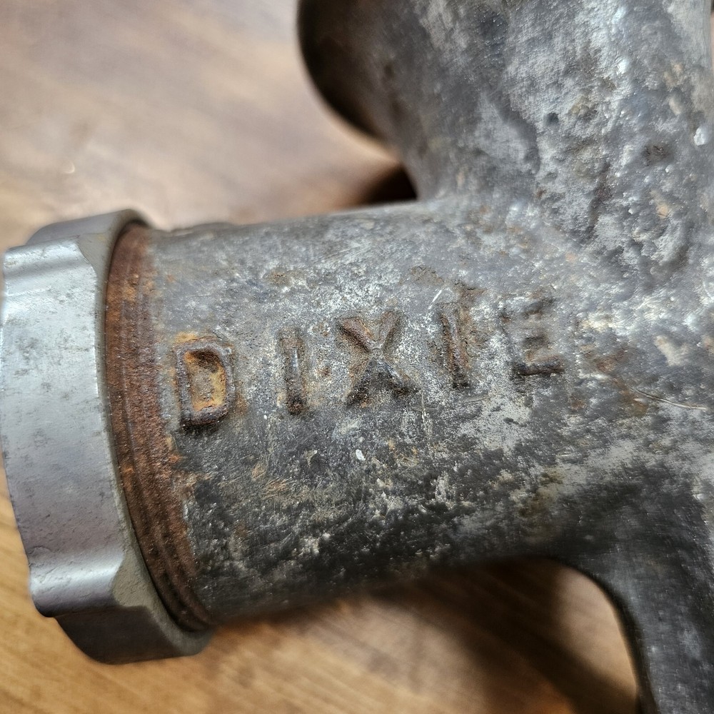 Vintage Dixie Meat Grinder Counter Mounted 5D