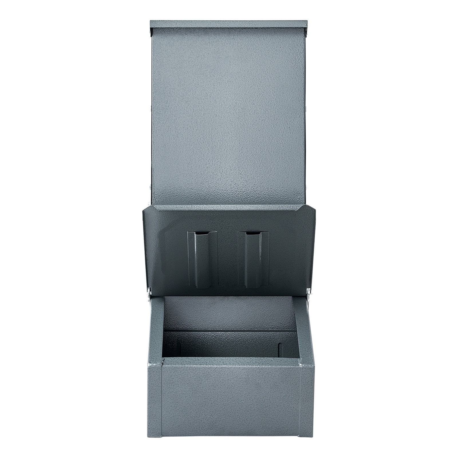 Hog Feeder 2.2 Bushel Metal Double Door Pig Feeder Feeding up to 5 Hogs